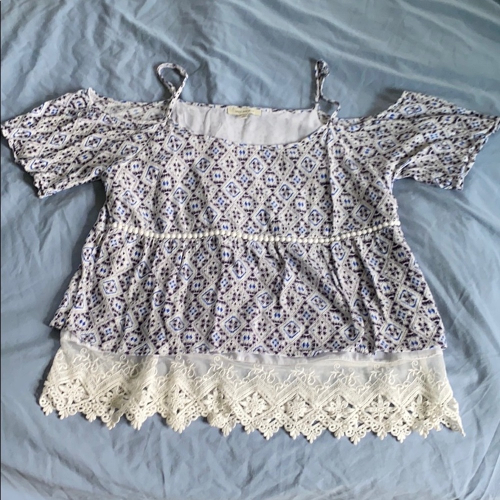 Off shoulder blouse